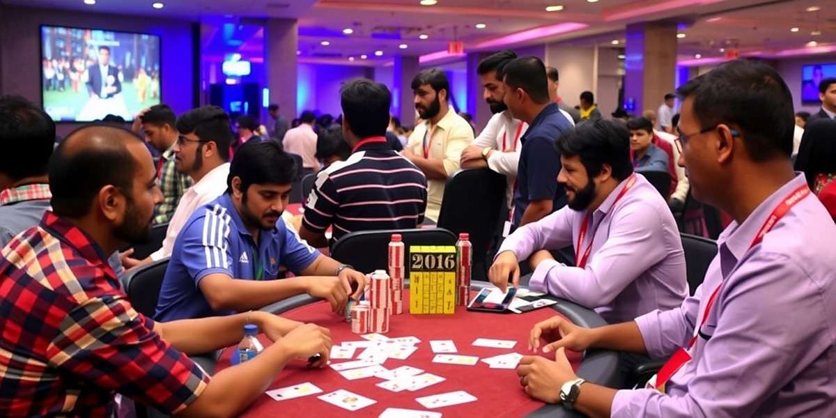 Card Frenzy India Live Event Card Frenzy India live tournament event with players and spectators